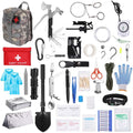 125-Piece Emergency Survival Kit – Tactical Outdoor Gear with First Aid Set