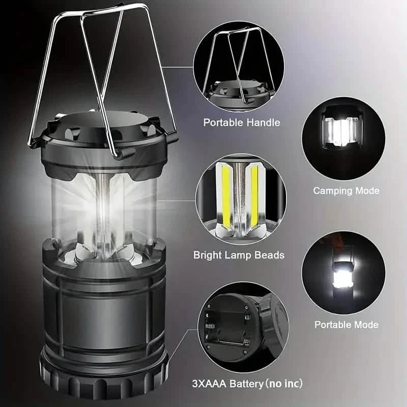LED Camping Lantern (2-Pack)