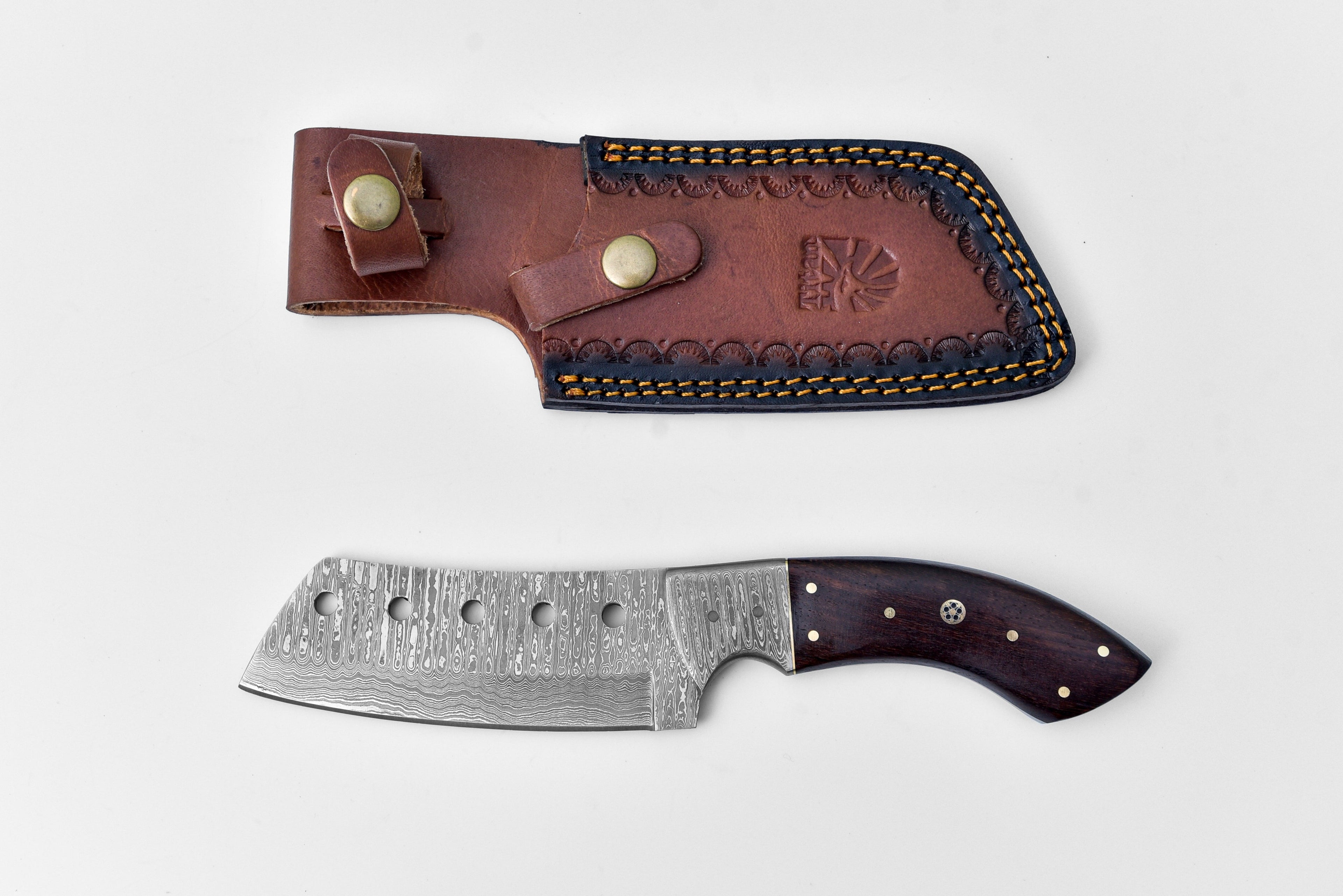 Titan Highland Cleaver – Damascus Steel