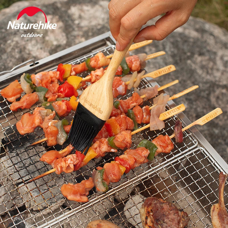 Naturehike BBQ Tool Set | Stainless Steel Grill Accessories for Outdoor Cooking