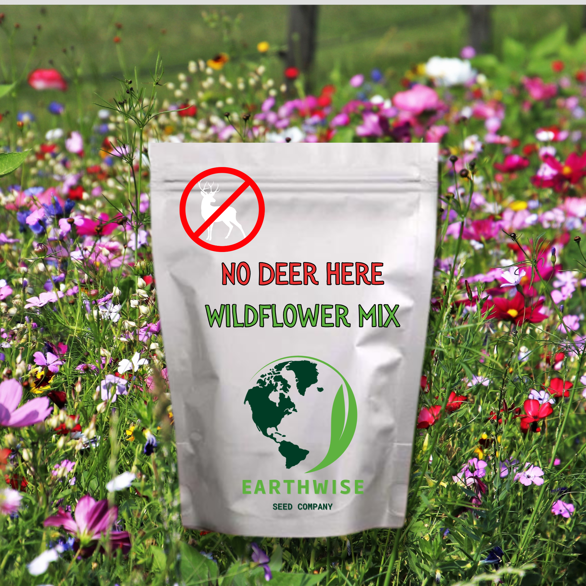 No Deer Here Wildflower Mix – Deer-Resistant Wildflower Seed Blend