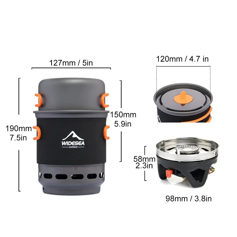 Camp Heat Exchanger Cookware