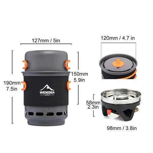 Camp Heat Exchanger Cookware