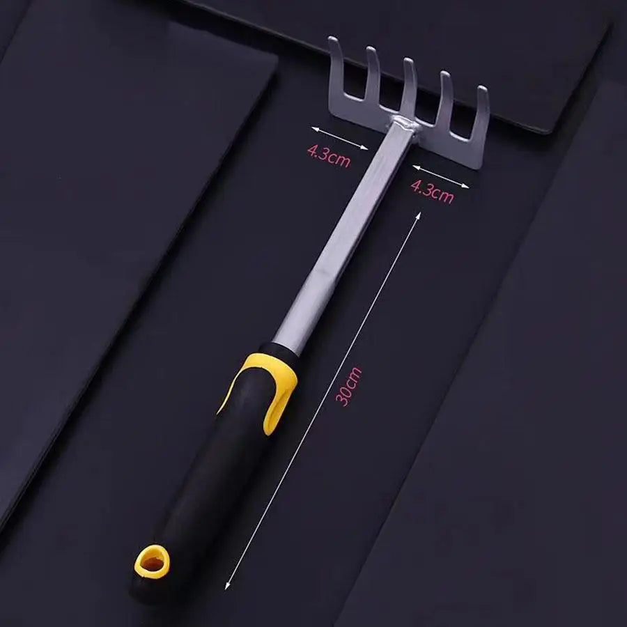 Heavy-Duty Carbon Steel Garden Hoe & Shovel | Digging & Weeding Tool