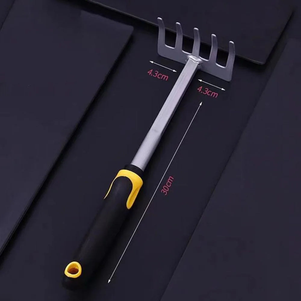 Heavy-Duty Carbon Steel Garden Hoe & Shovel | Digging & Weeding Tool