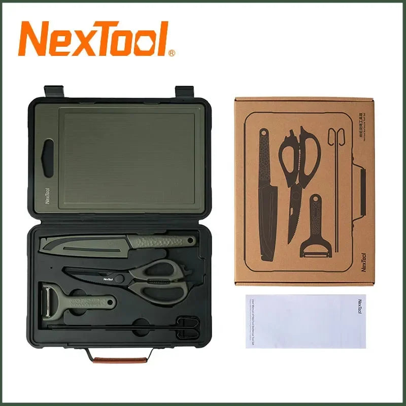 NexTool All-in-One BBQ & Camping Tool Set with Carrying Case