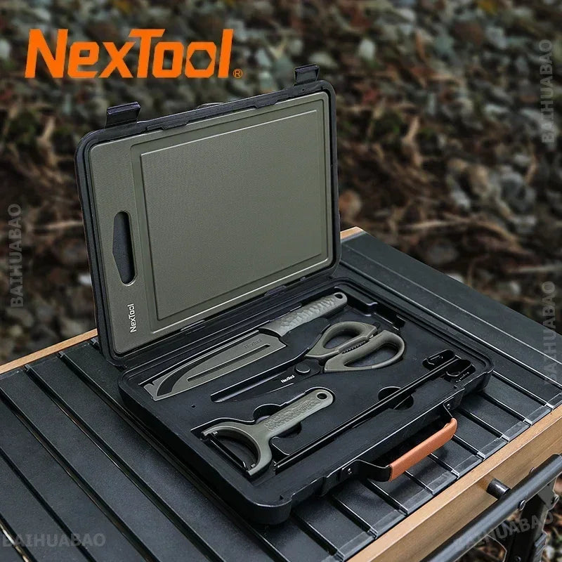 NexTool All-in-One BBQ & Camping Tool Set with Carrying Case