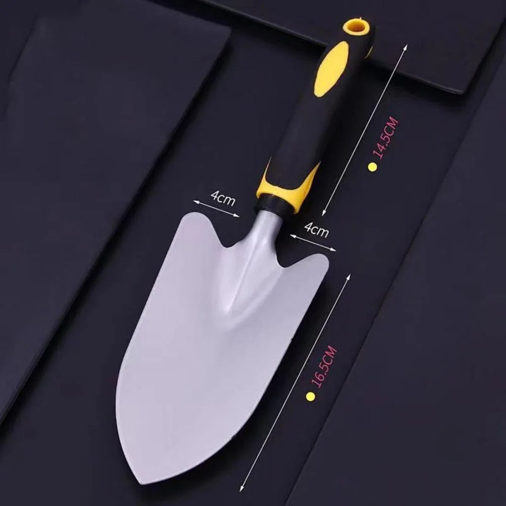 Heavy-Duty Carbon Steel Garden Hoe & Shovel | Digging & Weeding Tool