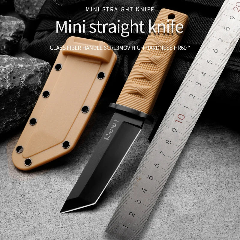 Fixed Blade Multi-Purpose Outdoor Knife | Camping & Hiking EDC