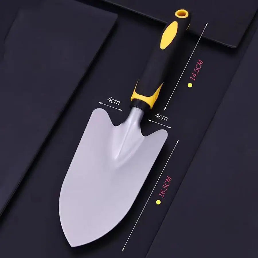 Heavy-Duty Carbon Steel Garden Hoe & Shovel | Digging & Weeding Tool