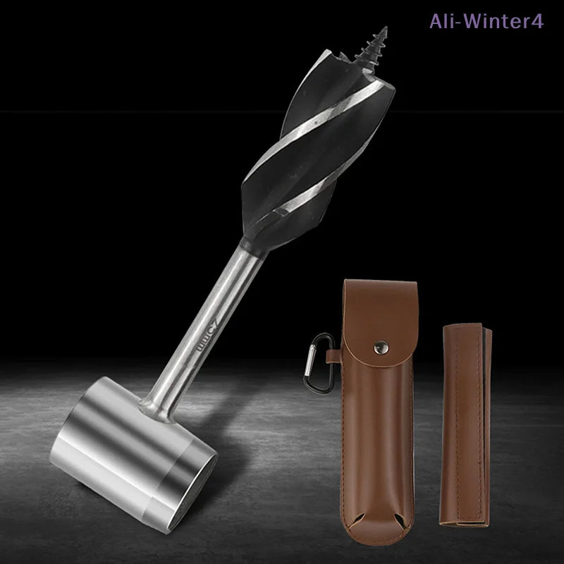 Hand Auger Drill Bit | Chrome Vanadium Steel | Camping & Bushcraft Tool