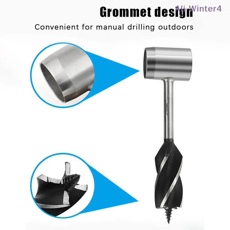 Hand Auger Drill Bit | Chrome Vanadium Steel | Camping & Bushcraft Tool