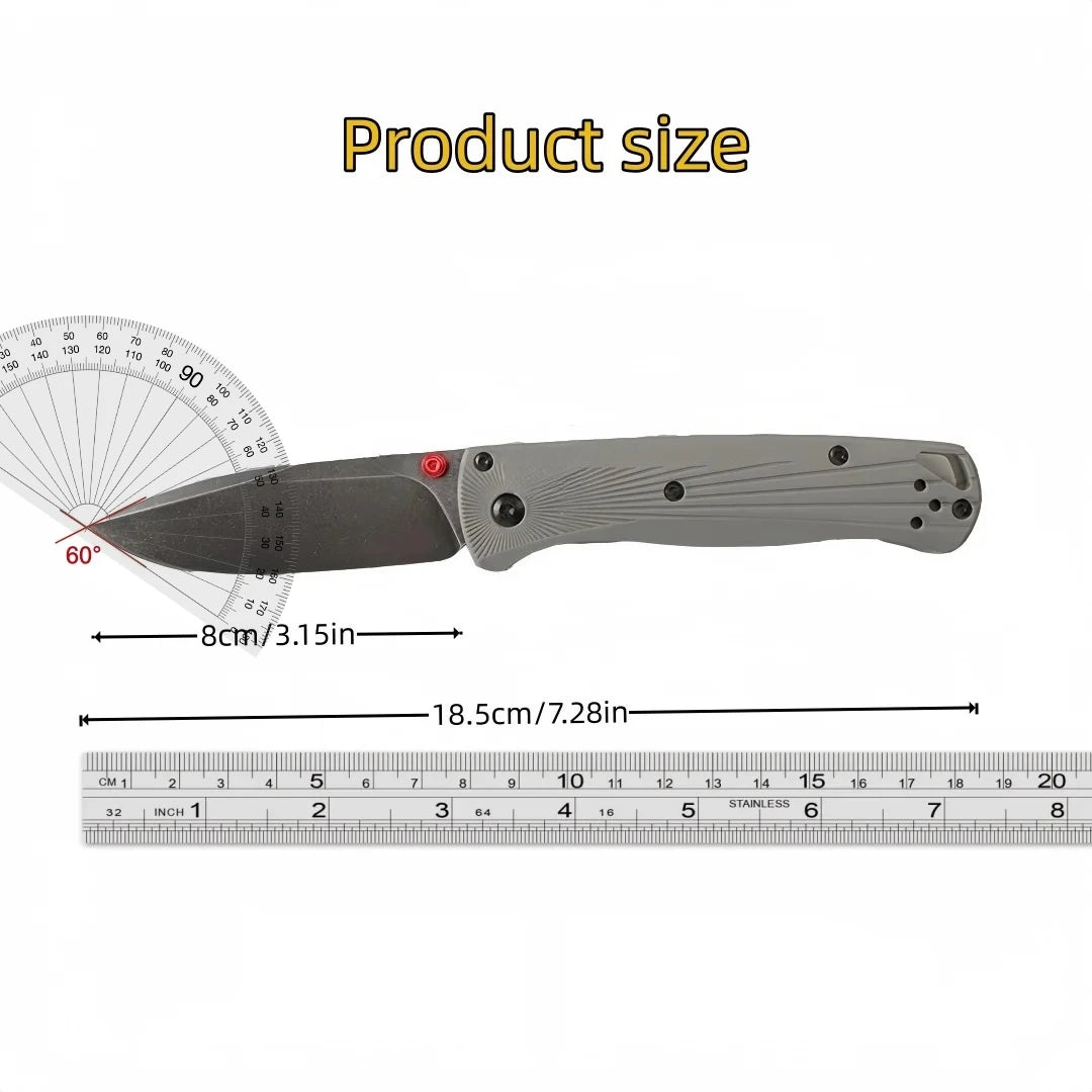 Folding Pocket Knife | CPM-20CV Blade for Camping, Hiking & EDC