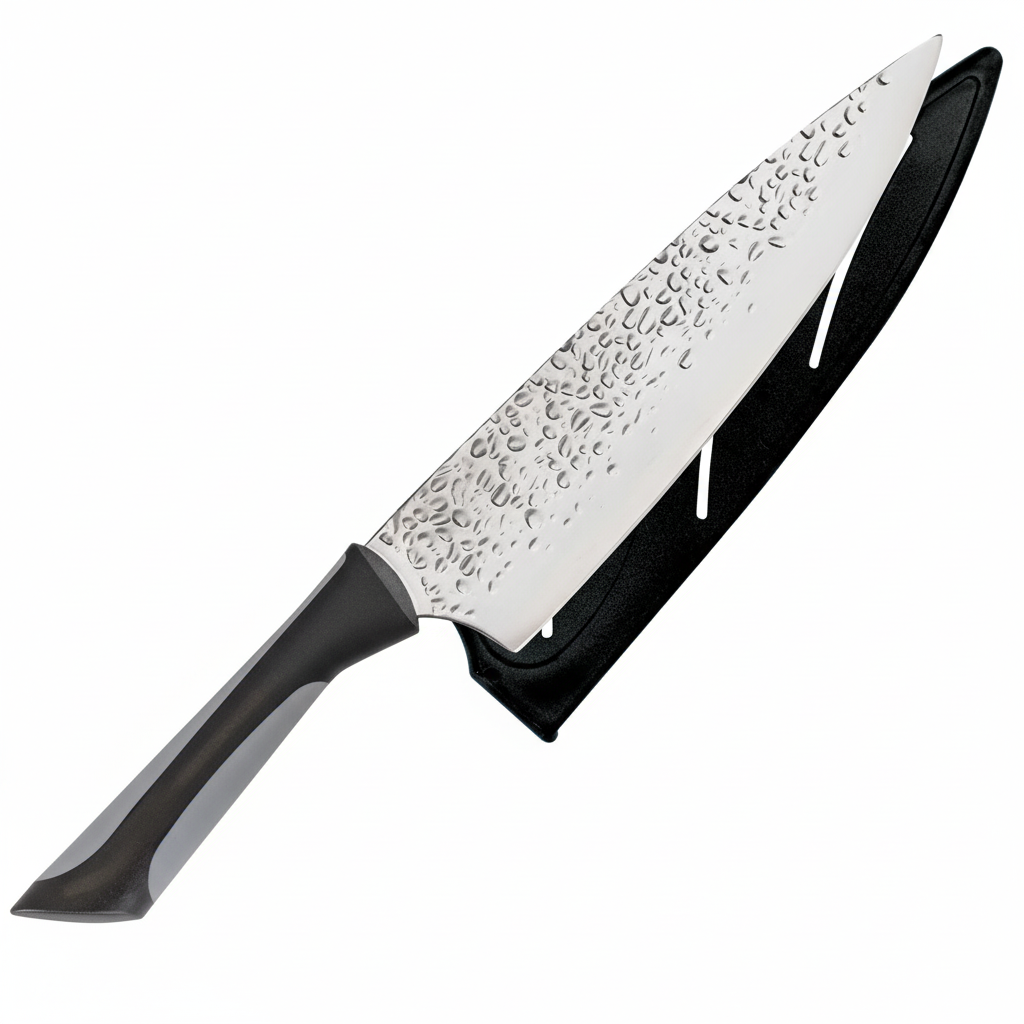 Hammered Blade Knife