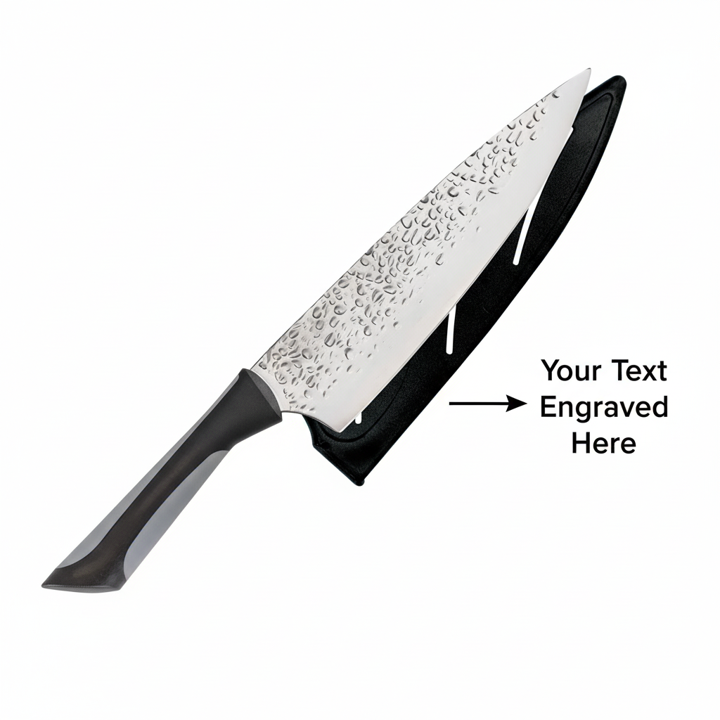 Hammered Blade Knife