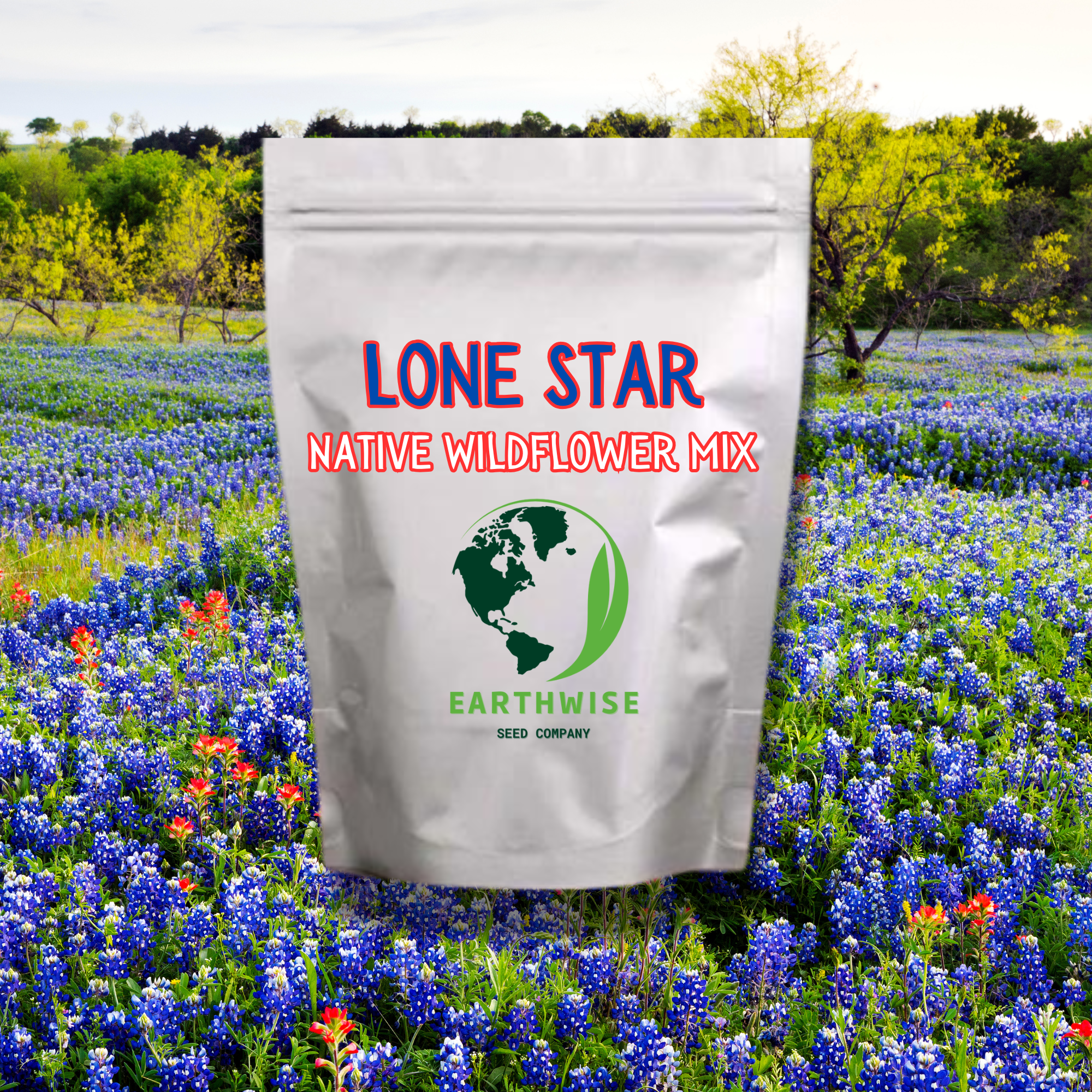 Lone Star Native Wildflower Mix – True Texas Wildflowers & Prairie Grasses