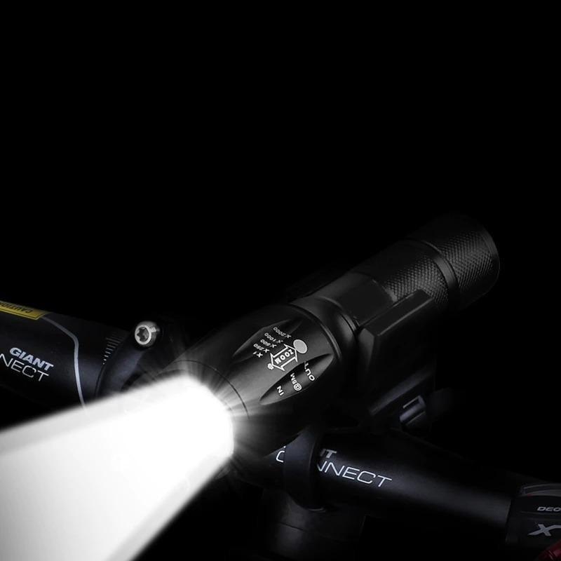 Z45 Tactical LED Flashlight – Ultra Bright, Waterproof & Zoomable