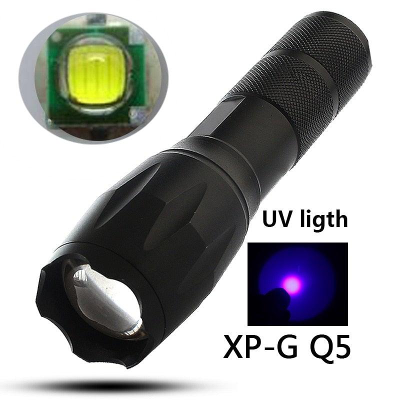 Z45 Tactical LED Flashlight – Ultra Bright, Waterproof & Zoomable