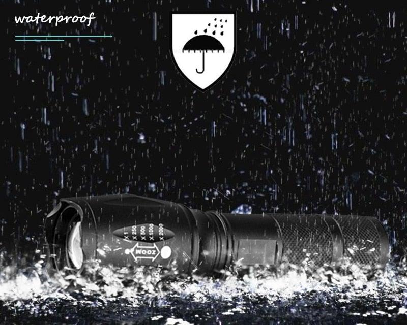 Z45 Tactical LED Flashlight – Ultra Bright, Waterproof & Zoomable