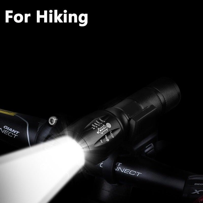 Z45 Tactical LED Flashlight – Ultra Bright, Waterproof & Zoomable
