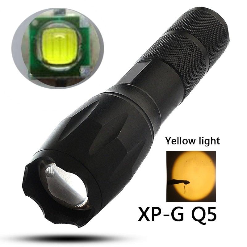 Z45 Tactical LED Flashlight – Ultra Bright, Waterproof & Zoomable